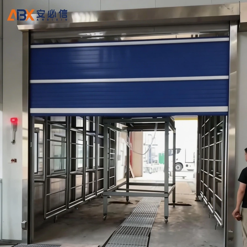 中卫柔远镇PVC快速门